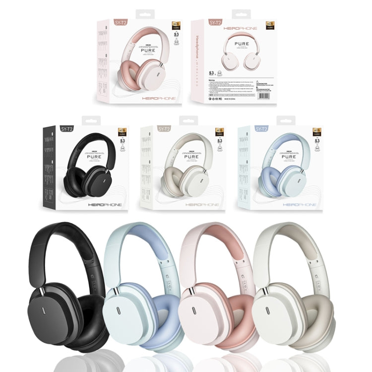 SOYTO SY-T2 Noise Reduction Bluetooth Headset Wireless Game Headset(White) - free shipping - PMC TechLife - Order now!