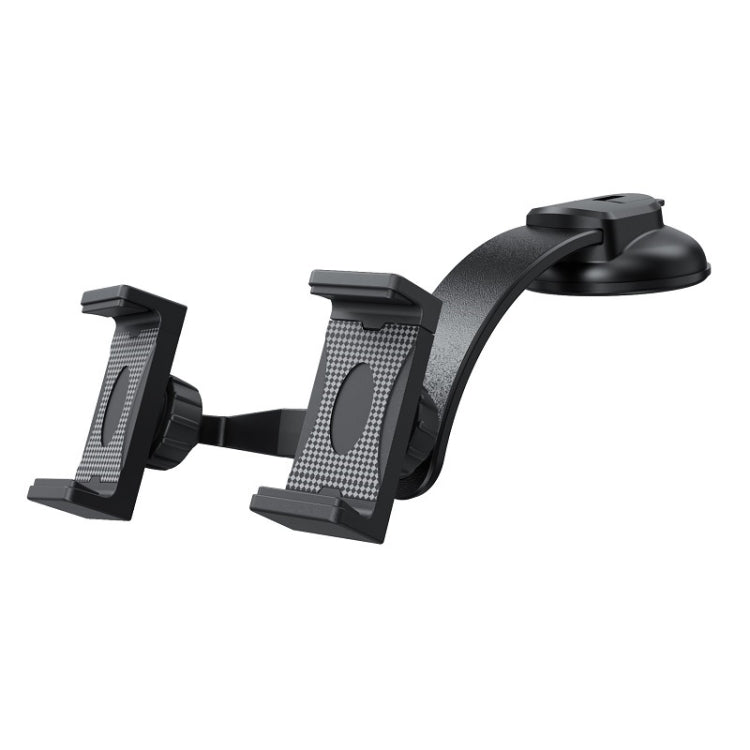 Car Dashboard Suction Cup Double Chuck Mobile Phone Holder(CP-T1) - Car Holders by PMC TechLife | Online Shopping South Africa | PMC TechLife | Buy Now Pay Later Mobicred