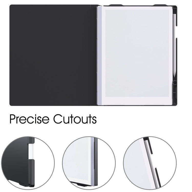 For ReMarkable 2 10.3 Inch 2020 Paper Tablet Case Slim Lightweight Folding Book Folio Cover(Black) - Others by PMC TechLife | Online Shopping South Africa | PMC TechLife