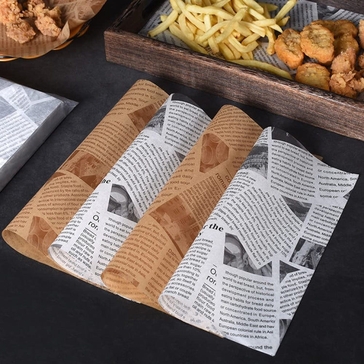 500sheets /Pack Deli Greaseproof Paper Baking Wrapping Paper Food Basket Liners Paper 30 x 30cm White - Retail Packaging by PMc TechLife | Online Shopping South Africa | PMc TechLife | Buy Now Pay Later Mobicred