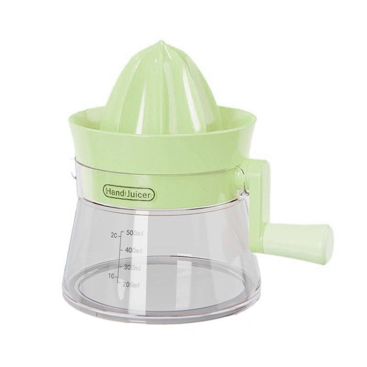 Household Manual Juicer Kitchen Hand Crank Fruit Extractor(Green) - Stirrer & Squeezer by PMC TechLife | Online Shopping South Africa | PMC TechLife