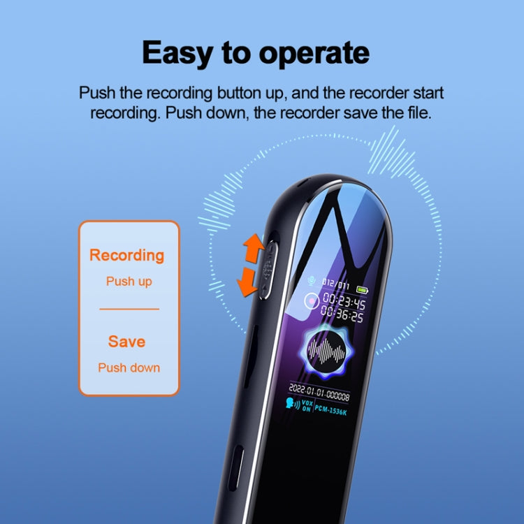 Q53 Ultra Long Standby Timer Voice Recorder HD Noise Canceling Recording Device, Size: 4GB(Black) - Recording Pen by PMC TechLife | Online Shopping South Africa | PMC TechLife | Buy Now Pay Later Mobicred