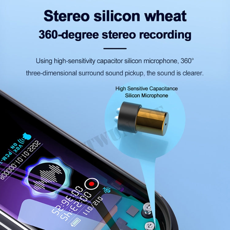 Q53 Ultra Long Standby Timer Voice Recorder HD Noise Canceling Recording Device, Size: 128GB(Black) - free shipping - PMC TechLife - Order now!
