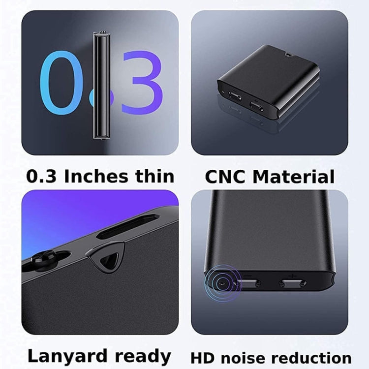 Q63 HD Noise Canceling Magnetic Voice Recorder Portable Intelligent Voice Activated Recording Pen, Capacity: 4GB(Black) - Recording Pen by PMC TechLife | Online Shopping South Africa | PMC TechLife | Buy Now Pay Later Mobicred