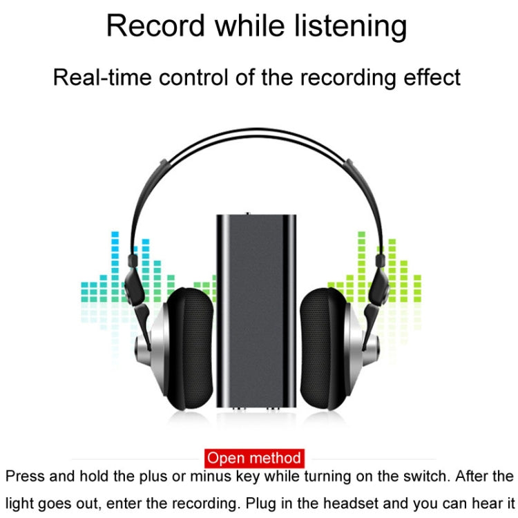 Q25 Intelligent Voice Recorder With Screen HD Noise Canceling Back Clip Voice Reporter, Size: 32GB(Black) - Recording Pen by PMC TechLife | Online Shopping South Africa | PMC TechLife | Buy Now Pay Later Mobicred