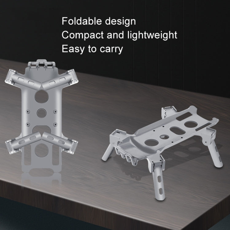 For DJI Air 3 Heightened Landing Gear Body Protection Fall and Crash Proof Folding Extension Kickstand(Gray) - Landing Gear by PMC TechLife | Online Shopping South Africa | PMC TechLife | Buy Now Pay Later Mobicred