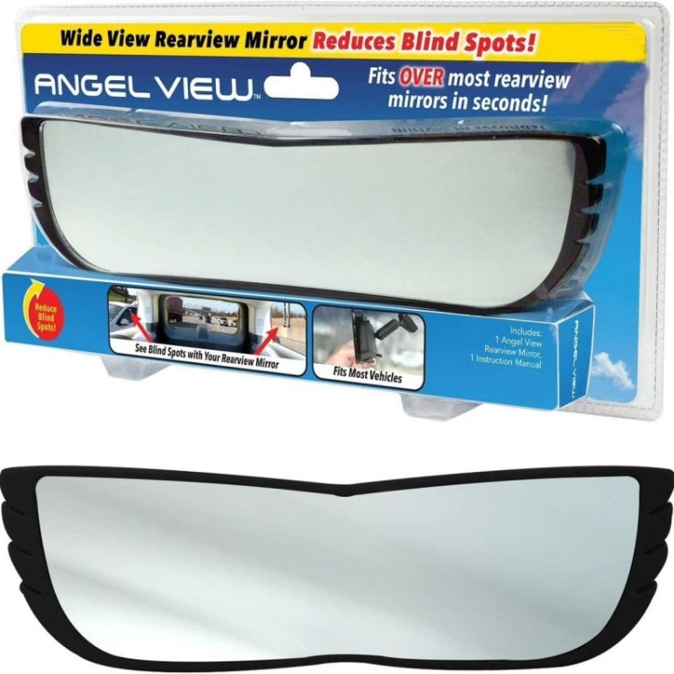 Wide-Angle Rearview Mirror Reduce Blind Spots Fits Most Cars SUVs - Interior Mirrors by PMC TechLife | Online Shopping South Africa | PMC TechLife | Buy Now Pay Later Mobicred