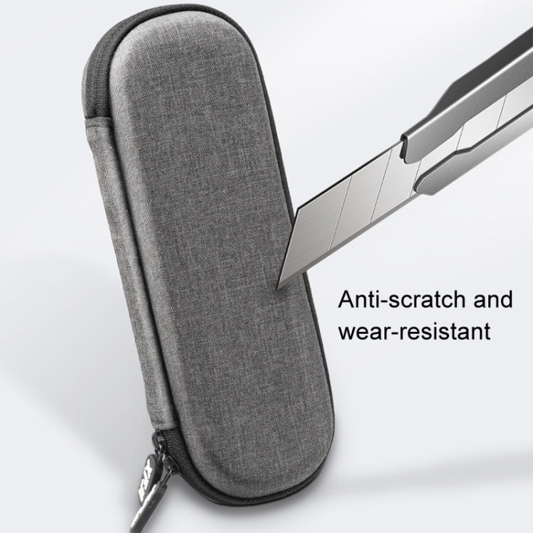 For DJI Osmo Pocket 3 XFJI Storage Box Waterproof Drop-proof Mini Body Handbag Accessories(Dark Gray) - Case & Bags by XFJI | Online Shopping South Africa | PMC TechLife | Buy Now Pay Later Mobicred