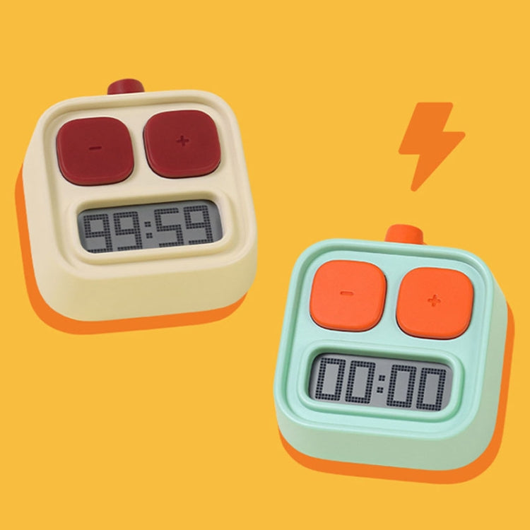 H-C-06 Robot Kitchen Timer Children Time Management Running Exercise Timer(Green) - free shipping - PMC TechLife - Order now!