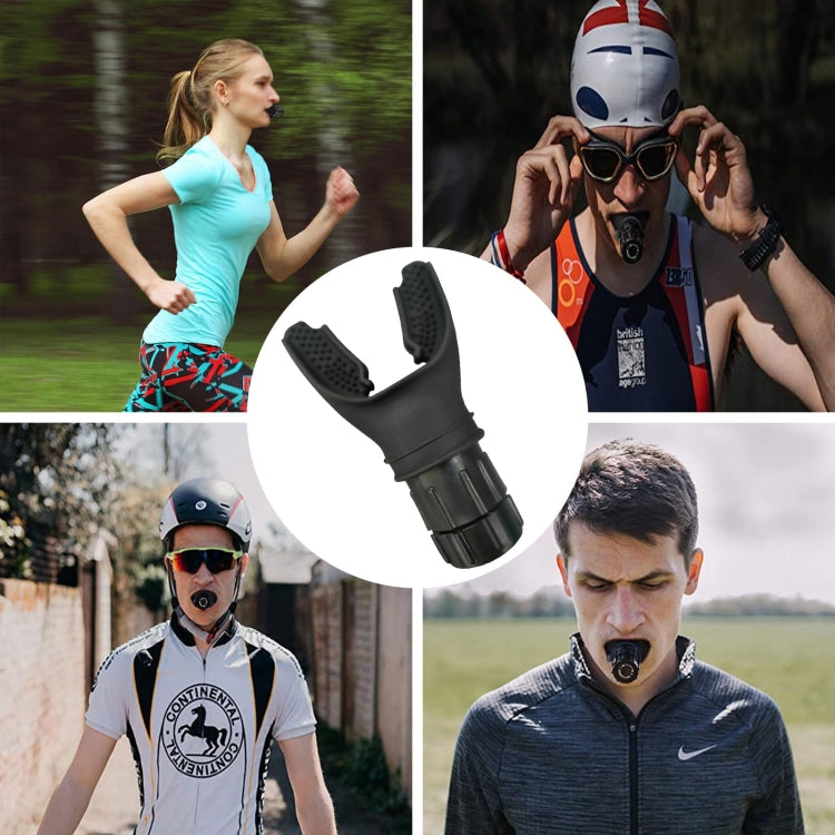 Breathing Exerciser Trainer Adjusts Resistance Lung Capacity Strengthener(White) - free shipping - PMC TechLife - Order now!