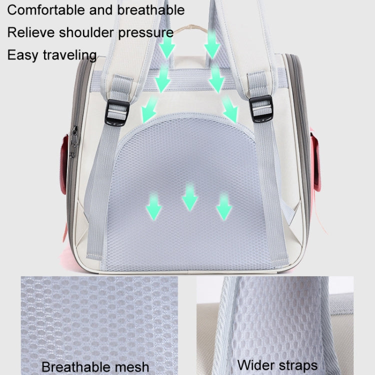 Outdoor Cat Backpack Large Capacity Breathable Pet Bag(Model 7 Green) - free shipping - PMC TechLife - Order now!