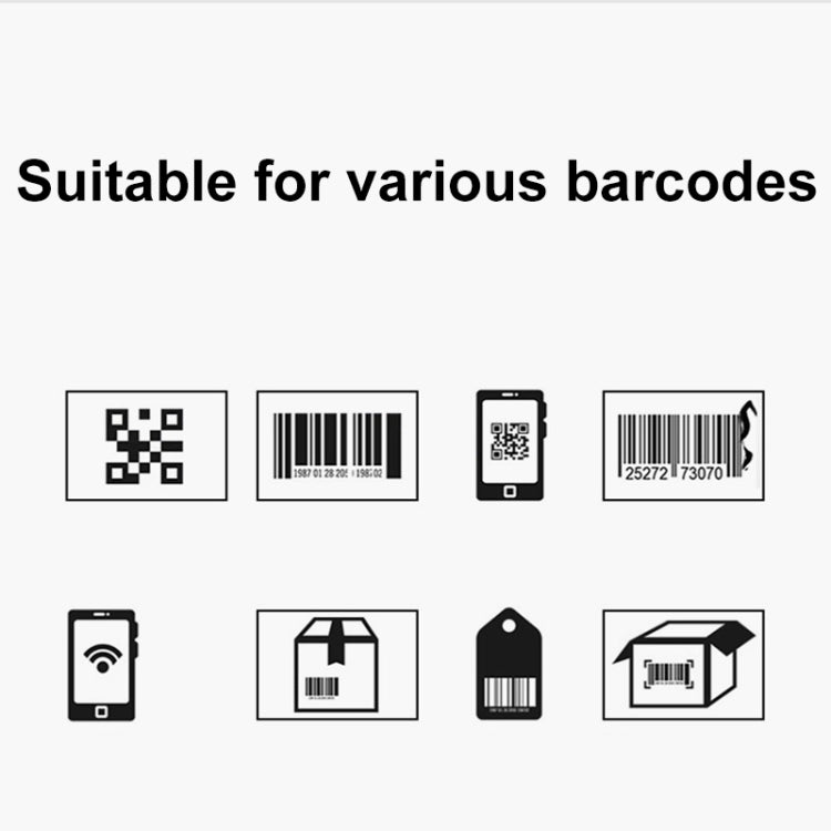 QR Code Scanner Mobile Phone Screen Supermarket Cashier Scanner, Model: Bluetooth Wireless - Barcode Scanner by PMC TechLife | Online Shopping South Africa | PMC TechLife | Buy Now Pay Later Mobicred