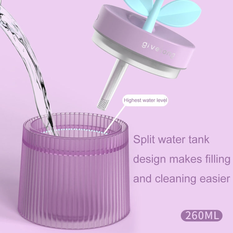 Flower Spray Hhydrating Colorful Atmosphere Light USB Aromatherapy Humidifier, Color: Gardenia Green - Air Purifiers & Accessories by PMC TechLife | Online Shopping South Africa | PMC TechLife | Buy Now Pay Later Mobicred