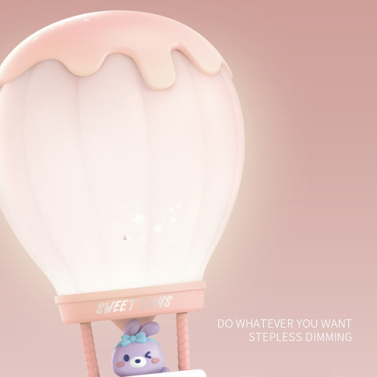 Cartoon Balloon Shape USB Charging Eye Protection LED Night Light Bedroom Reading Table Lamp, Color: Green - Bedside Light by PMC TechLife | Online Shopping South Africa | PMC TechLife | Buy Now Pay Later Mobicred