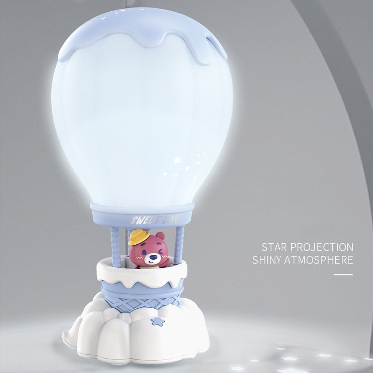 Cartoon Balloon Shape USB Charging Eye Protection LED Night Light Bedroom Reading Table Lamp, Color: Purple - Bedside Light by PMC TechLife | Online Shopping South Africa | PMC TechLife | Buy Now Pay Later Mobicred