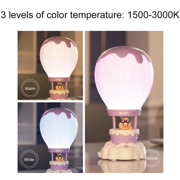Cartoon Balloon Shape USB Charging Eye Protection LED Night Light Bedroom Reading Table Lamp, Color: Blue - Bedside Light by PMC TechLife | Online Shopping South Africa | PMC TechLife | Buy Now Pay Later Mobicred