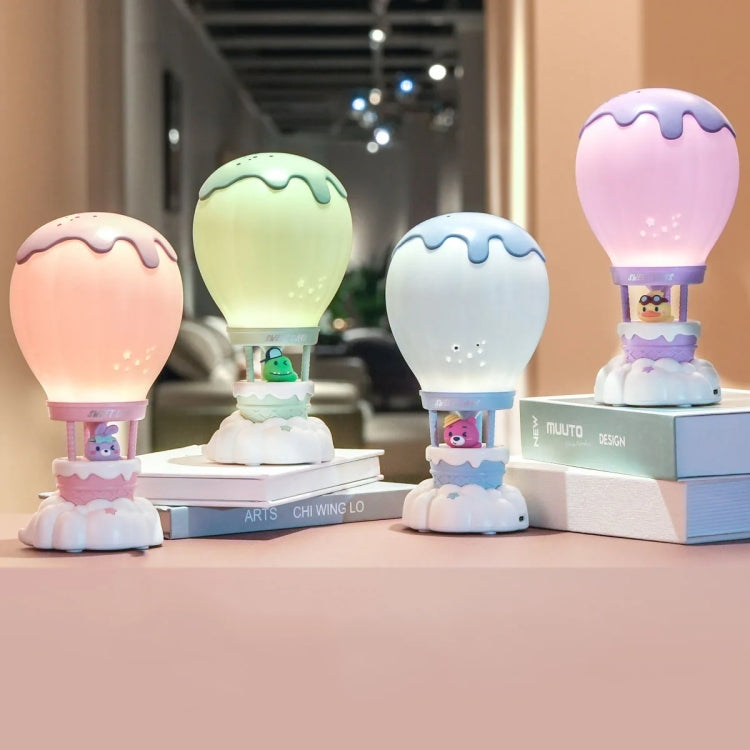 Cartoon Balloon Shape USB Charging Eye Protection LED Night Light Bedroom Reading Table Lamp, Color: Purple - Bedside Light by PMC TechLife | Online Shopping South Africa | PMC TechLife | Buy Now Pay Later Mobicred