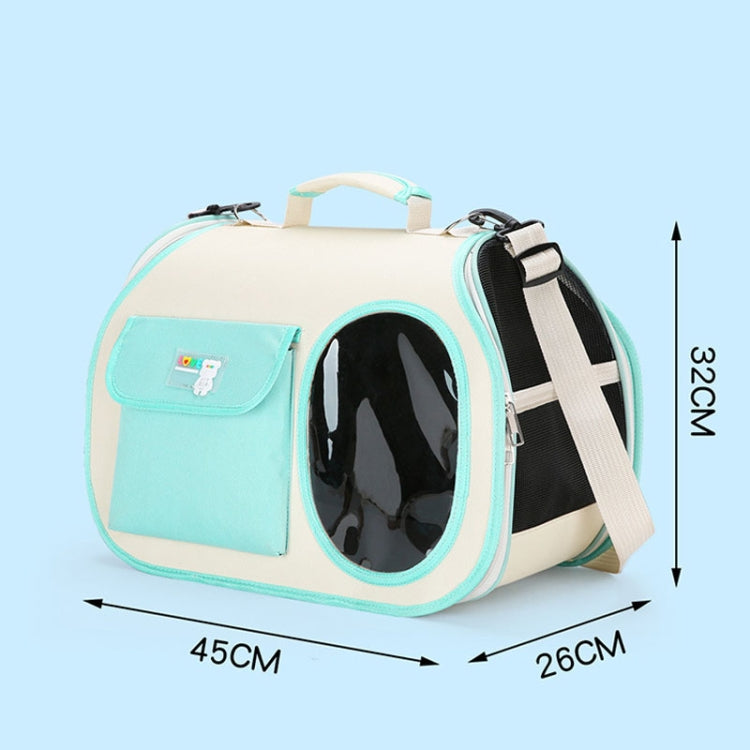 Crossbody Pet Bag Cast And Dogs Outdoor Carrying Portable Single Shoulder Bag(Purple) - Pet Bags by PMC TechLife | Online Shopping South Africa | PMC TechLife | Buy Now Pay Later Mobicred