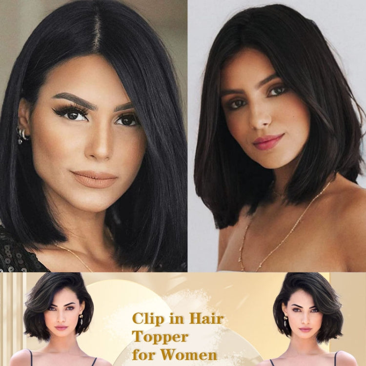 Invisible Pad Hair Roots Both Sides Puffy Wig Piece Faux Hair Extension Pad Hair Piece, Color: 30cm Natural Black - free shipping - PMC TechLife - Order now!