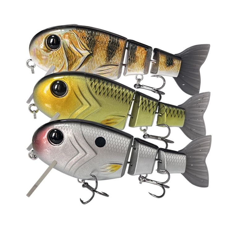 With Tongue Plate 3 Section Bionic Fish Lua Sea Fishing Freshwater Universal Floating Fake Bait(LK088-03) - Fishing Lures by PMC TechLife | Online Shopping South Africa | PMC TechLife | Buy Now Pay Later Mobicred
