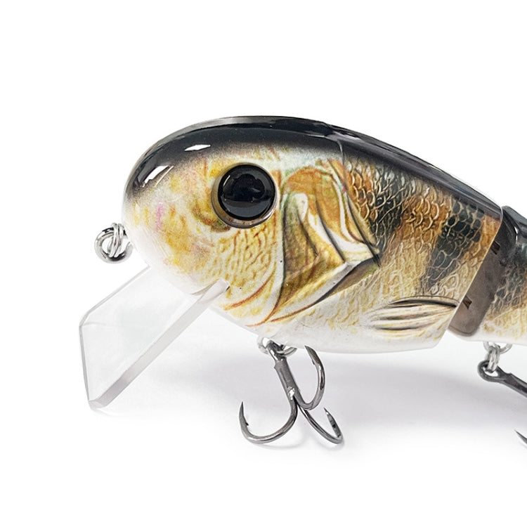 With Tongue Plate 3 Section Bionic Fish Lua Sea Fishing Freshwater Universal Floating Fake Bait(LK088-03) - Fishing Lures by PMC TechLife | Online Shopping South Africa | PMC TechLife | Buy Now Pay Later Mobicred