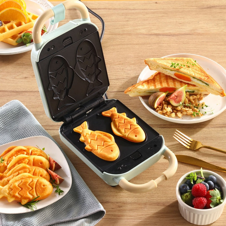 6 In 1 YIDPU Multifunctional Family Breakfast Maker Light Diet Sandwich Waffle Baker, CN Plug(Pink) - free shipping - PMC TechLife - Order now!