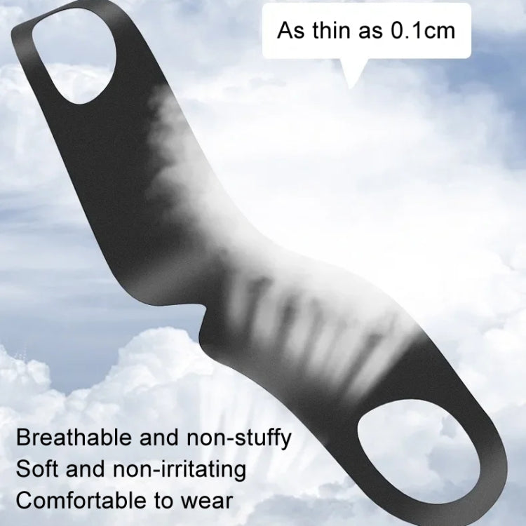 Strong Blackout Soft Relieve Fatigue Eye Protection Skin-Friendly Breathable Elasticity Washable Eye Mask, Size: L(Black) - free shipping - PMC TechLife - Order now!