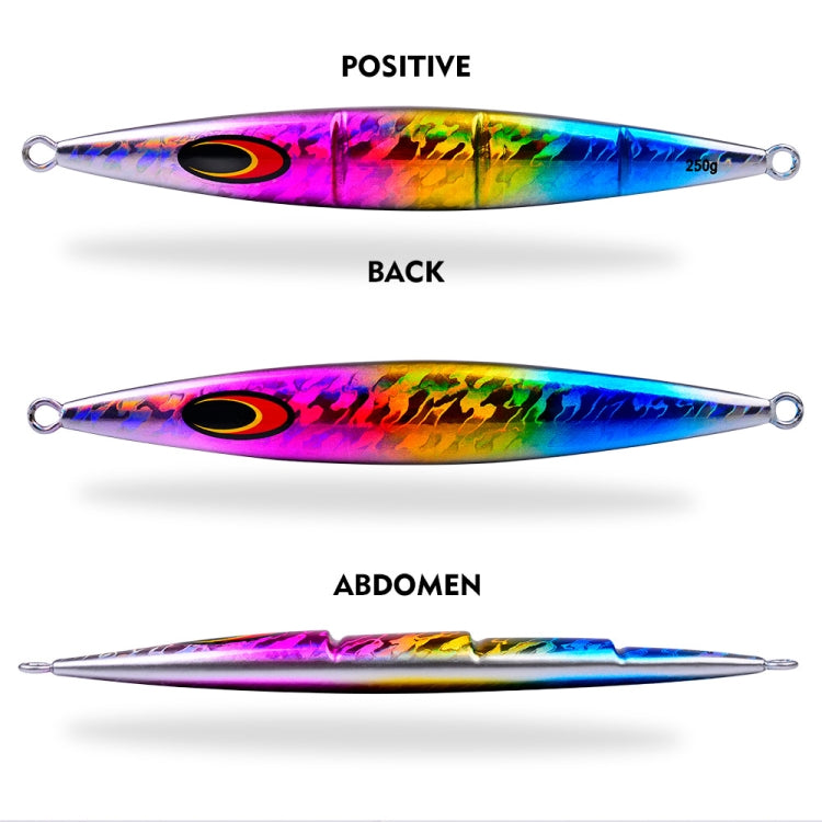PROBEROS F125 Jogging Steelhead Deep Sea Boat Fishing Lure Rapid Sinking Sea Fishing Fake Bait, Size: 100g(Color E) - free shipping - PMC TechLife - Order now!