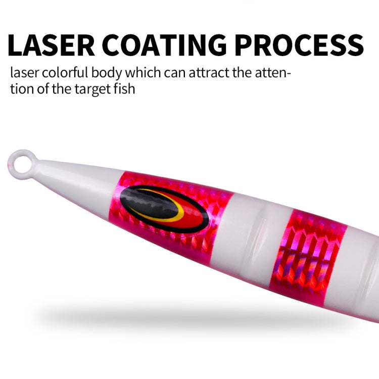 PROBEROS F125 Jogging Steelhead Deep Sea Boat Fishing Lure Rapid Sinking Sea Fishing Fake Bait, Size: 30g(Luminous Color C) - Fishing Lures by PROBEROS | Online Shopping South Africa | PMC TechLife | Buy Now Pay Later Mobicred