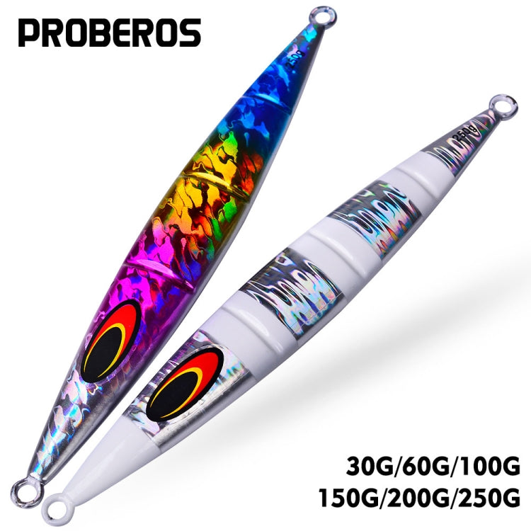 PROBEROS F125 Jogging Steelhead Deep Sea Boat Fishing Lure Rapid Sinking Sea Fishing Fake Bait, Size: 30g(Luminous Color C) - Fishing Lures by PROBEROS | Online Shopping South Africa | PMC TechLife | Buy Now Pay Later Mobicred