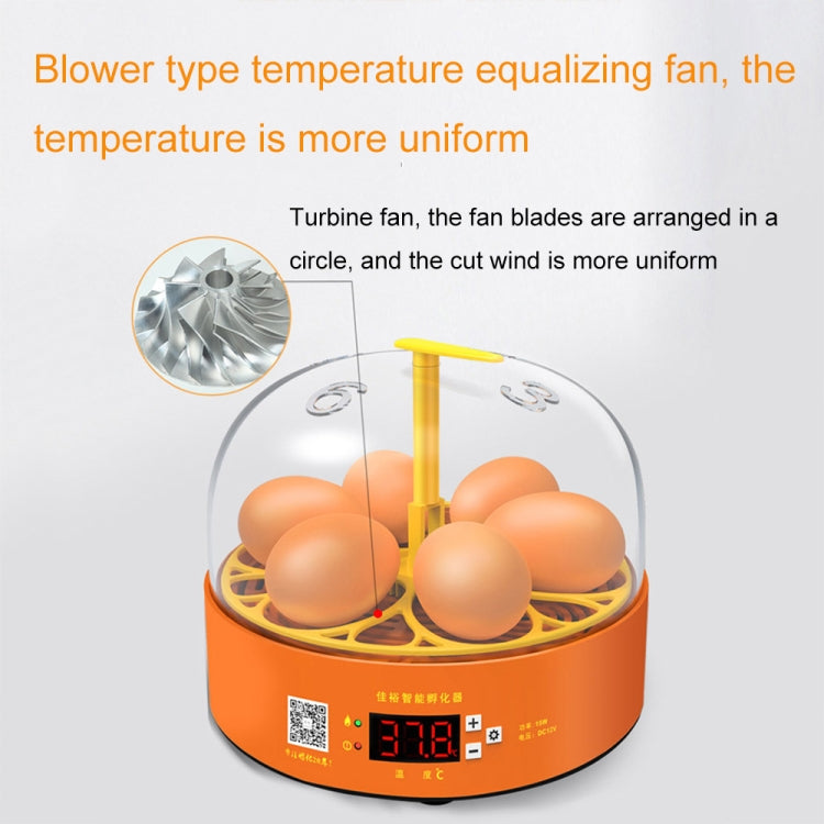 6-Eggs Small Household Experimental Children Smart Chicken Incubators, Spec: Automatic UK Plug - Incubators by PMC TechLife | Online Shopping South Africa | PMC TechLife