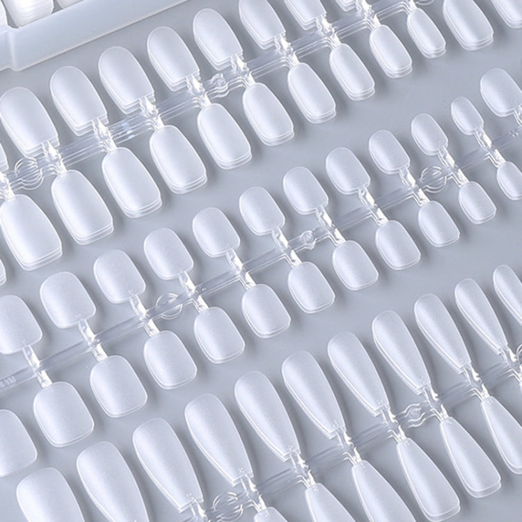 10pairs Of 100pcs/Box Frosted False Nails Artificial Tip, Shape: Ballet Nail L - free shipping - PMC Jewellery - Order now!