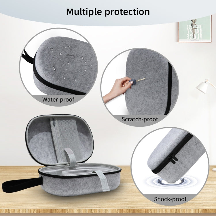 JYS-APP001 For Apple Vision Pro Headset Storage Bag VR Glasses Anti-Scrape Portable Bag, Color: Gray Linen - VR Accessories by JYS | Online Shopping South Africa | PMC TechLife | Buy Now Pay Later Mobicred