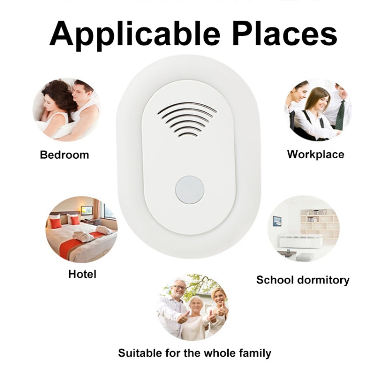 Adjustable Night Light Ultrasonic Mosquito Repeller Mini Home Electronic Mouse Repeller, Spec: EU Plug(White) - Repellents by PMC TechLife | Online Shopping South Africa | PMC TechLife | Buy Now Pay Later Mobicred