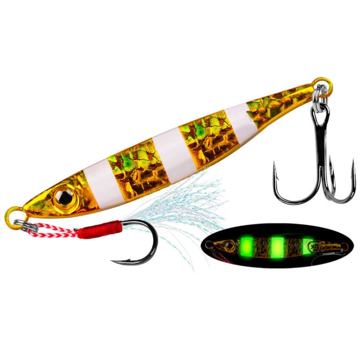 PROBEROS LF126 Long Casting Lead Fish Bait Freshwater Sea Fishing Fish Lures Sequins, Weight: 15g(Luminous Color A) - Fishing Lures by PROBEROS | Online Shopping South Africa | PMC TechLife | Buy Now Pay Later Mobicred