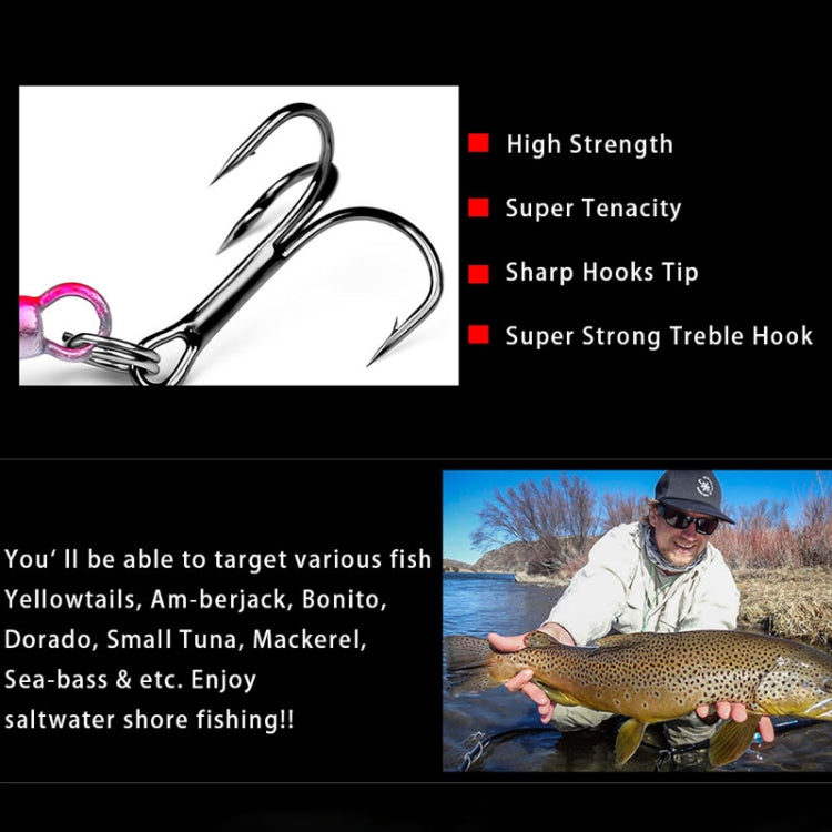 PROBEROS LF126 Long Casting Lead Fish Bait Freshwater Sea Fishing Fish Lures Sequins, Weight: 30g(Color E) - Fishing Lures by PROBEROS | Online Shopping South Africa | PMC TechLife | Buy Now Pay Later Mobicred