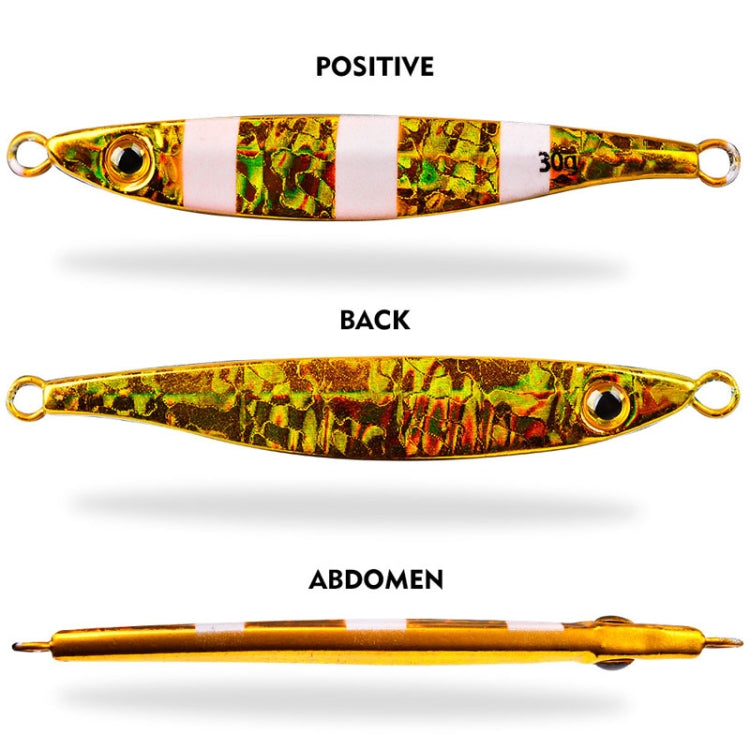 PROBEROS LF126 Long Casting Lead Fish Bait Freshwater Sea Fishing Fish Lures Sequins, Weight: 30g(Color E) - Fishing Lures by PROBEROS | Online Shopping South Africa | PMC TechLife | Buy Now Pay Later Mobicred