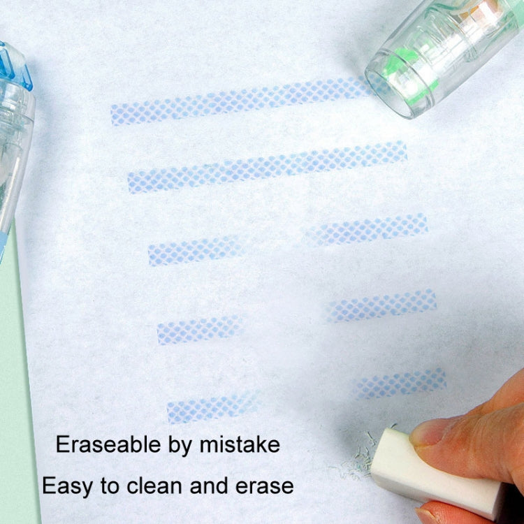 Push-Dry Quick Glue Stick Correction Tape Double Sided Adhesive For Handmade Handbook(Blue) - Tape & Solid glue by PMc TechLife | Online Shopping South Africa | PMc TechLife | Buy Now Pay Later Mobicred