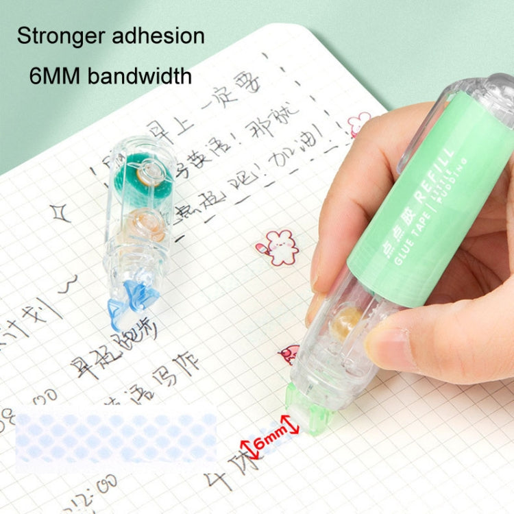 Push-Dry Quick Glue Stick Correction Tape Double Sided Adhesive For Handmade Handbook(Pink) - Tape & Solid glue by PMc TechLife | Online Shopping South Africa | PMc TechLife | Buy Now Pay Later Mobicred
