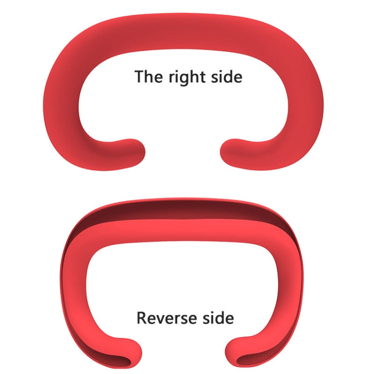 For Apple Vision Pro Silicone Eye Mask Sweatproof Dustproof Replaceable Silicone Case(Red) - free shipping - PMc TechLife - Order now!