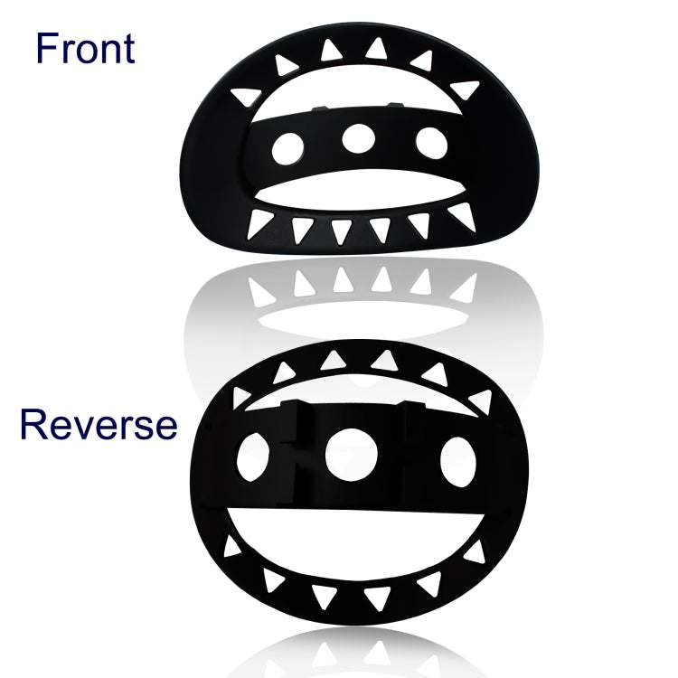 For Apple Vision Pro Balance Gravity Decompression Breathable Rear Cover TPU Cushion(Black) - VR Accessories by PMC TechLife | Online Shopping South Africa | PMC TechLife | Buy Now Pay Later Mobicred