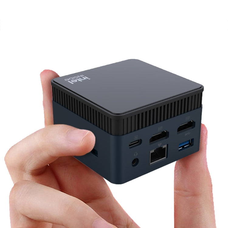 N100/DDR5 12th AlderLake-N100 Dual 4K60Hz Office And Home Mini PC, Spec: 12G+512G / EU Plug - Windows Mini PCs by PMc TechLife | Online Shopping South Africa | PMc TechLife | Buy Now Pay Later Mobicred