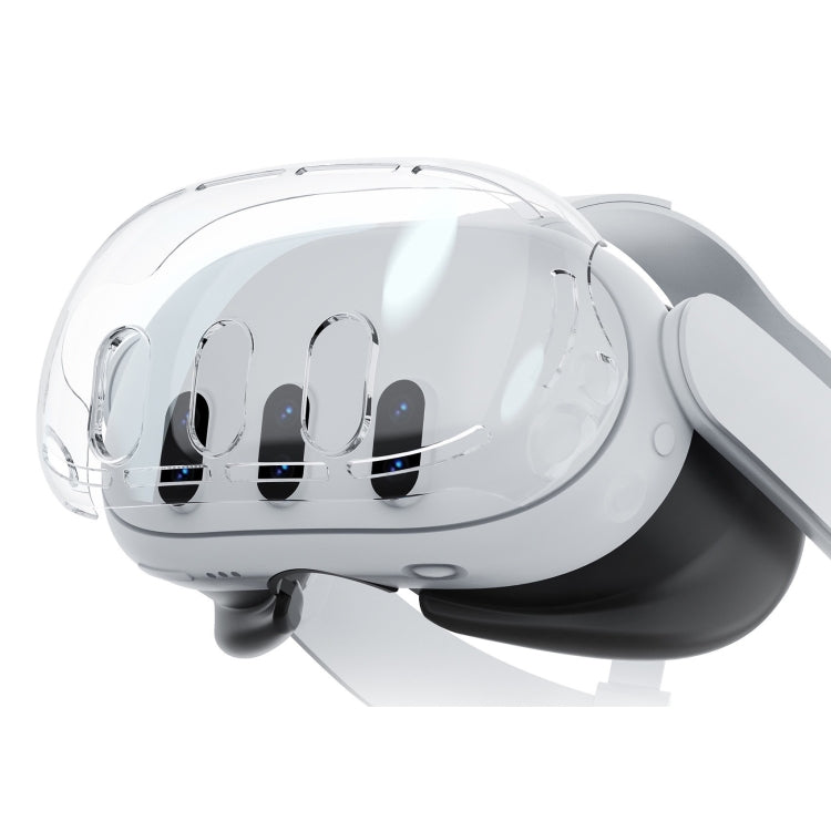 For Meta Quest 3 PC Protective Shell, Style: 7 In 1 (Ordinary Transparent Black) - VR Accessories by PMC TechLife | Online Shopping South Africa | PMC TechLife | Buy Now Pay Later Mobicred