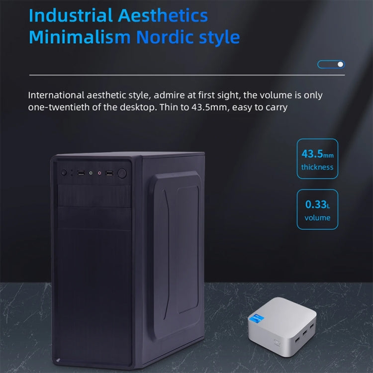 T8Plus Alder Lake-N100 4K Dual Band WIFI Bluetooth Office Game Portable Mini PC, Spec: 16G 1TB UK Plug - free shipping - PMc TechLife - Order now!