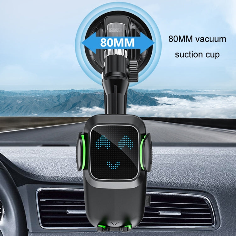 Car Windscreen Dashboard Suction Cup Phone Holder, Color: Extended Green - free shipping - PMC TechLife - Order now!