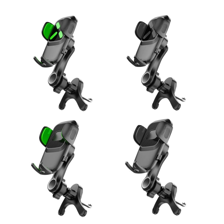 Car Air-conditioning Vent Y-shaped Base Mobile Phone Holder, Color: Tenth Generation Balck - Car Holders by PMC TechLife | Online Shopping South Africa | PMC TechLife | Buy Now Pay Later Mobicred