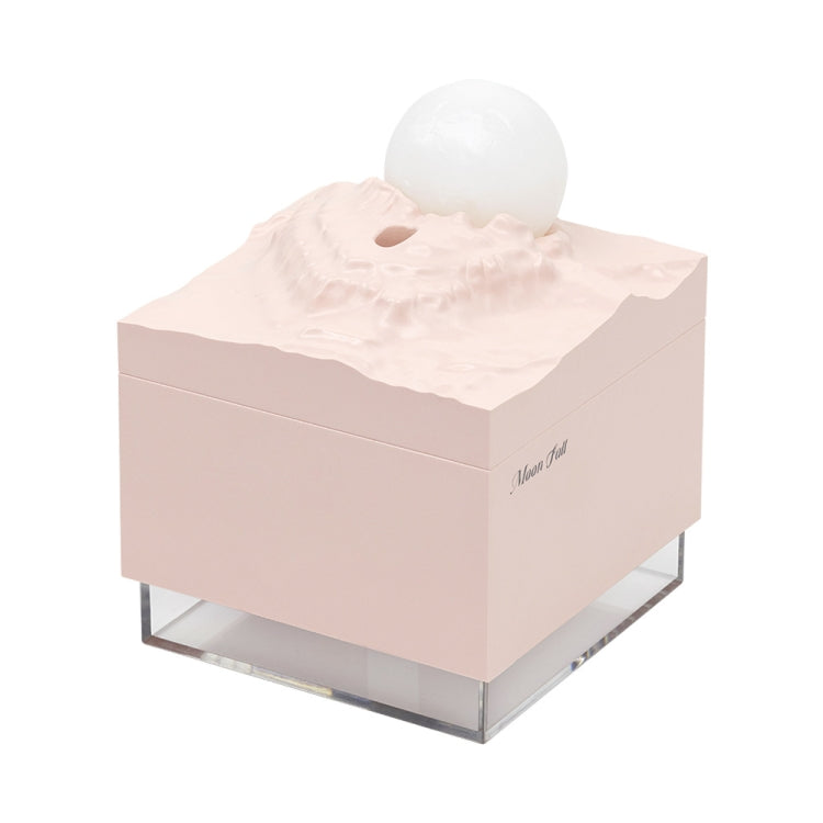 Moon Meteorite Mini Humidifier With Colorful Night Light(Pink) - free shipping - PMC TechLife - Order now!