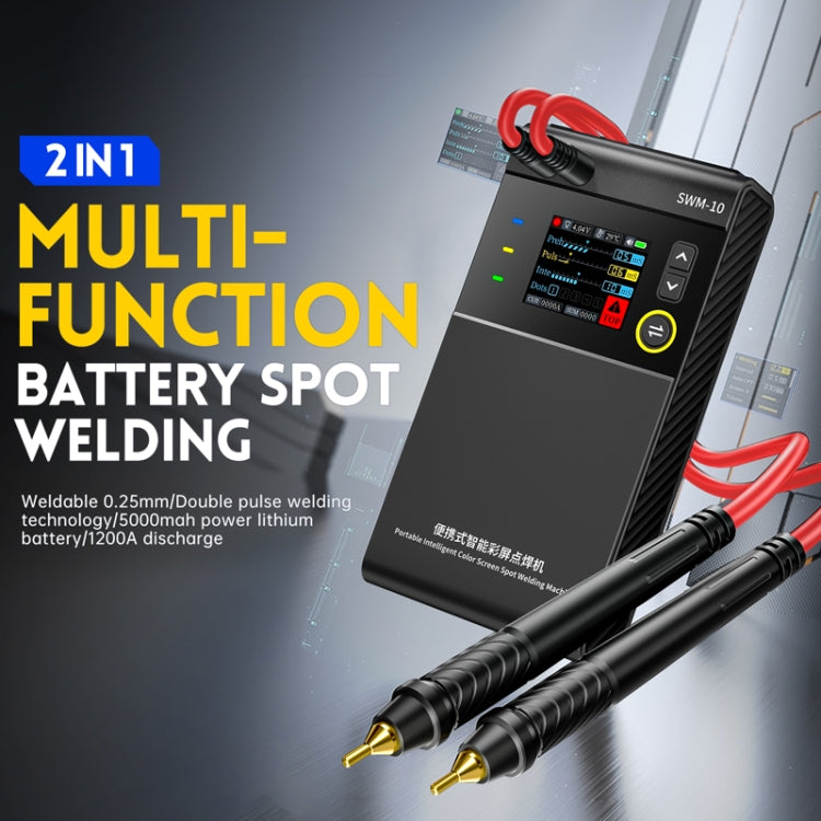 FNIRSI Small Handheld Portable Mobile Phone Lithium Battery Nickel Sheet Spot Welding Machine(SWM-10) - free shipping - PMc TechLife - Order now!