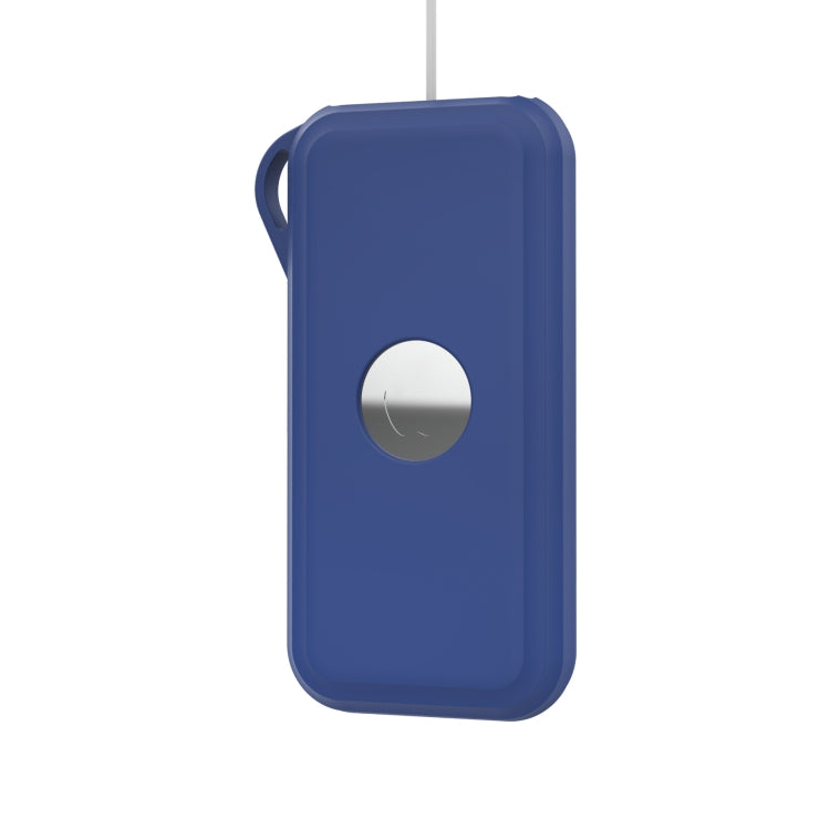 For Apple Vision Pro Accessories Power Protective Case Battery Silicone Storage Shell(Deep Blue) - VR Accessories by PMC TechLife | Online Shopping South Africa | PMC TechLife | Buy Now Pay Later Mobicred