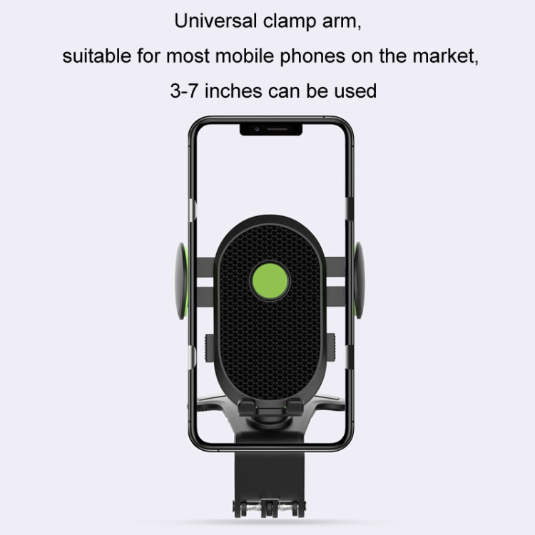 Car Dashboard Chuck Navigation Bracket Parking Number Plate(Green) - Car Holders by PMC TechLife | Online Shopping South Africa | PMC TechLife | Buy Now Pay Later Mobicred
